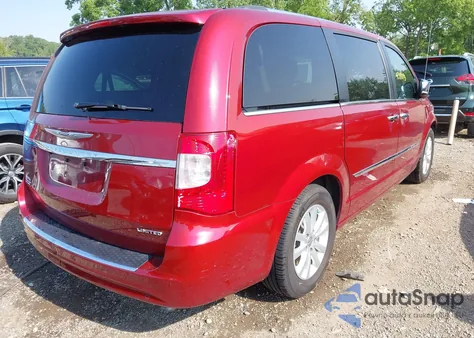 2016 Chrysler Town & Country Limited Platinum z USA, uszkodzony, nr VIN 2C4RC1GG2GR127825